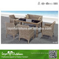 Unique Design Comfortable Alum Rattan Table Outdoor Patio Furniture